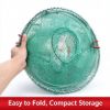 Picture of Portable Foldable Fishing Trap Net - Automatic Spring Cage for Crab,Eel,Catfish & Minnows with Free Bait & Accessories