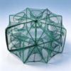 Picture of Premium Foldable Automatic Fishing Trap Net | 2mm Thickened Dense Mesh Fish Cage with Complete Accessories Kit (Bait,Rope,Floats) for Outdoor Fishing